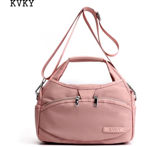 KVKY New Women Shoulder messenger bags Waterproof Oxford Crossbody Bags Tote Female Handbags High Quality Mummy Bolsos