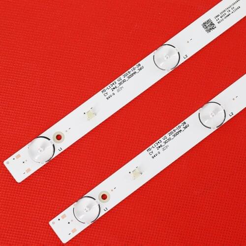 580mm LED Backlight strip 6 lamps For Tv JL.D32061330-081AS-M FZD-03 E348124 HM 32v input MS-L1343 L2202 L1074