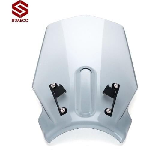 Motorcycle Windshield Wind Deflector Windscreen for Honda CB650R 2019 CB1000R 2018-2019