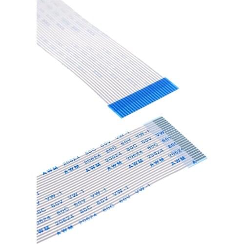 100pcs Flexible Flat Cable 25 PIN FFC 1.0 mm pitch Length 60 70 80 100 120 150 200 300 400 500 600mm same directions