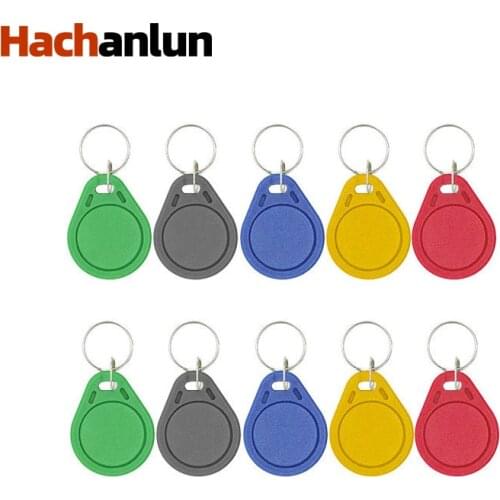 13.5MHZ CUID Changeable MF S50 1K IC Keys Keyfobs Token Tags S50 NFC Clone Copy Block 0 Writable 14443A 30/100Pcs/lot