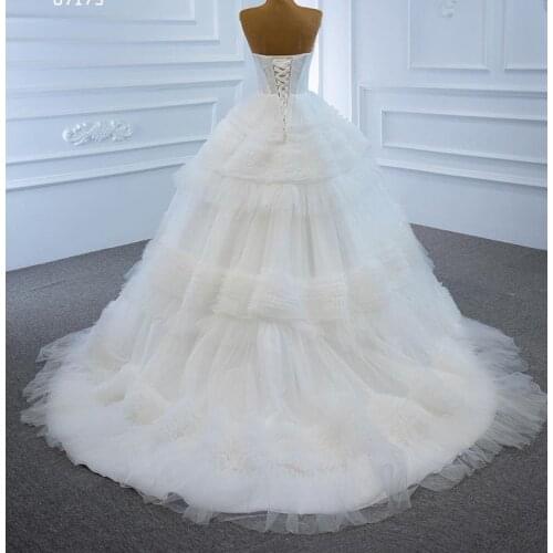 Off White Pleated Lace Fabric Ruffled Fabric For Tutu Dress Bridal Fabric Lace Dress Lace Fabric Change Fashion