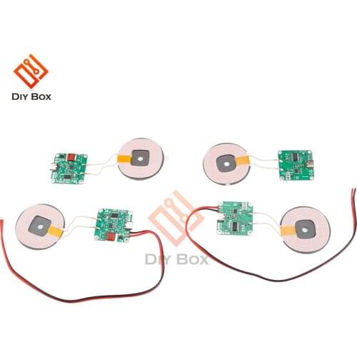 20W High Power 5V 12V Fast Charging Wireless Charger Transmitter Module Type-c USB + Coil Qi Universal FOR CAR PHONE Battery