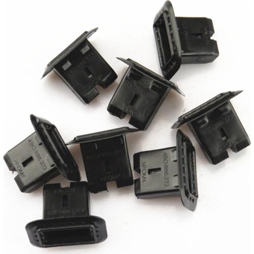 FHAWKEYEQ Qty 8 Rear Seat Bracket Clips For VW Scirocco Jetta MK6 Golf MK5 MK6 Beetle Seat Leon A4 A6 Octavia Superb 4B0 886 373