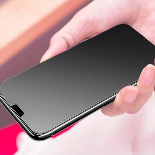 Matte Tempered Glass For iPhone 12 Pro Max 13 12 11 Pro Xs Max X Xr 6 7 8 Plus Shockproof Protective Screen Protector Film