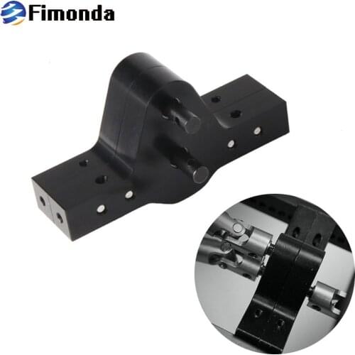 Fimonda Metal Aluminum D90 Transfer Case Gearbox For 1/10 RC Car D90 D110 Axial SCX10 Crawler Trucks Bridge Device Upgrade Parts