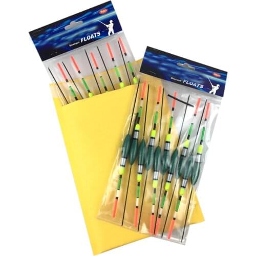 OLOEY 10pcs fishing float accessory setrock green 3g fish floats floater bobbers for lake carp fishing floats for fishing