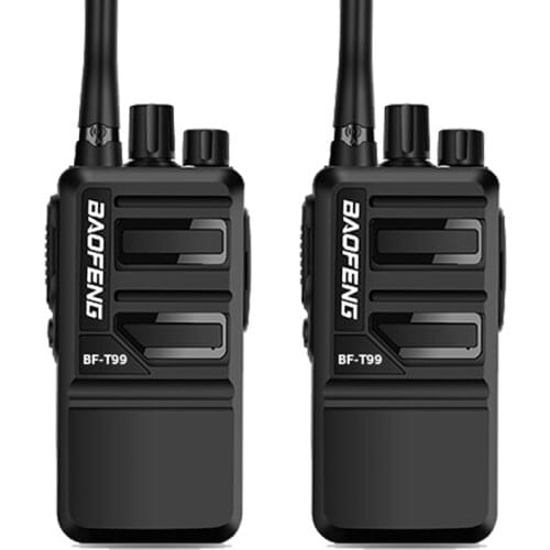 BaoFeng Walkie Talkie 2PCS BF-T99 with16CH Dust-proof Durable Portable Handheld cb radio updated version BF-888S two way radio