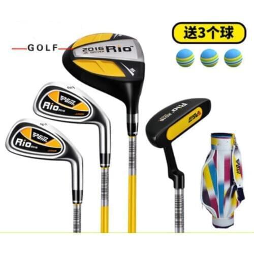 High grade Carbon fiber Golf Clubs Golf Beginner Complete sets for Children