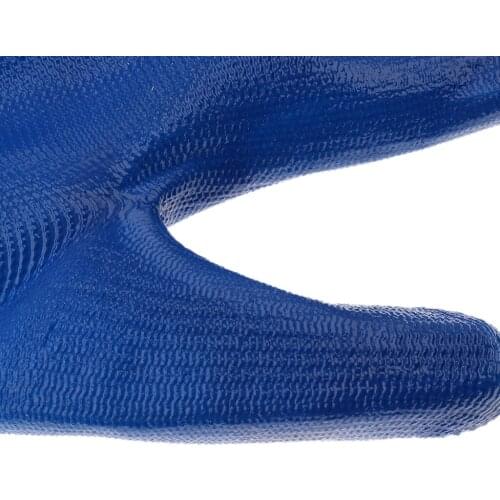 2 Pcs Animal Handling Gloves - Blue Anti-bite Protection Gloves, Gluey PVC Material Blue