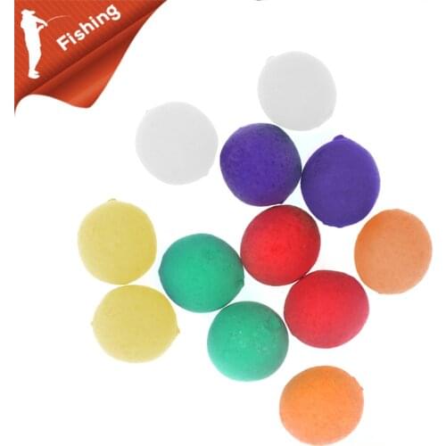 20pcs Carp Fishing Boilies Coarse Fishing Hair Rig PVA Pop UPs Floating Fishing Balls Flavoured Grass Carp Bait for Carp Angling
