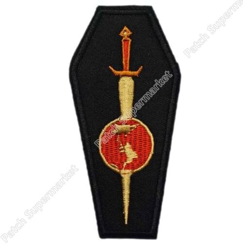 4" Classic Mirror Universe Logo TV Series Baseball Cap Iron On Sew On Patch Cosplay Comstume free embroidery