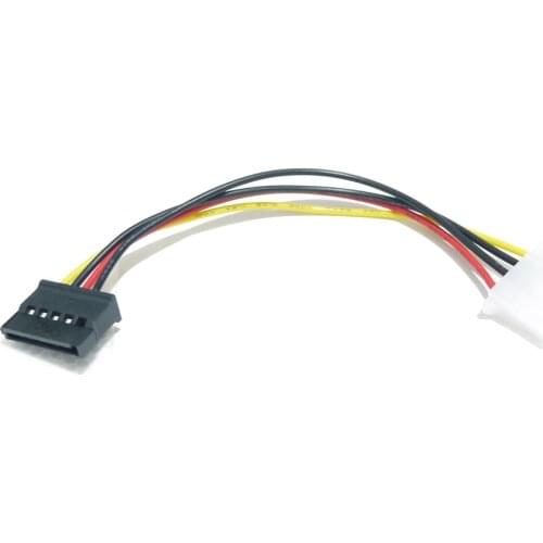 4 PIN to SATA Power Cable Size 168mm