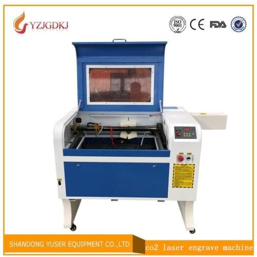 60w co2 4060 Laser Engraving 600*400mm Cutting Machine with Honeycomb Specifical for Plywood/Acrylic/Leather