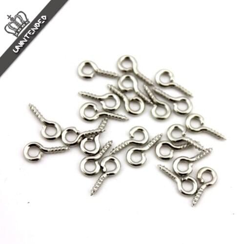 Diy accessories silver eye nail sheep screws material 100