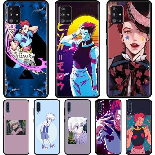 HXH Hisoka Anime Phone Case for Samsung Galaxy A51 A21s A12 A71 A31 A52 A32 5G A02s A72 A41 A11 A51 A42 A7 Cover