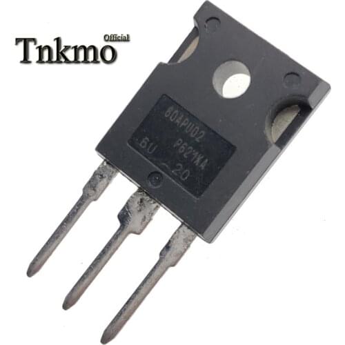 10PCS 60APU02PBF TO-247 60APU02 60CPU02 TO247 60A 200V Fast Recovery Diode free delivery