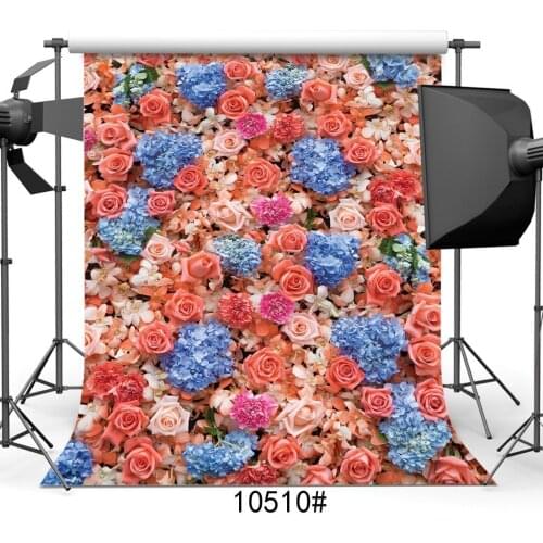 Photography Backdrops Valentines Day Fancy Blooming Rose Flowers Children Toddlers Kids Princess Adults Background10510