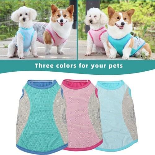 Summer Pet Cooling Vest For Dogs Lightweight Jacket Reflective Quick-cooling Pet Coat For Small Medium And Large Dog Clothing