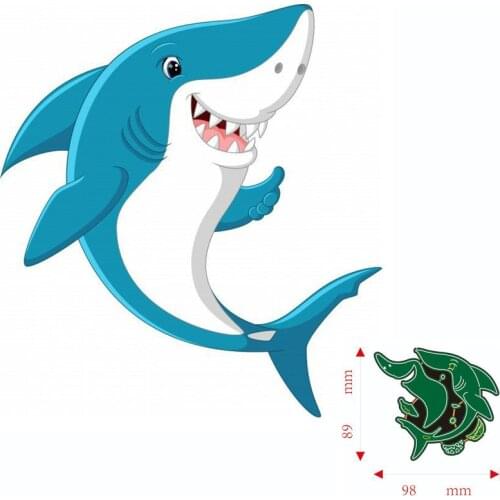 Metal Cutting Dies Animal shark Scrapbooking Paper Cards Decorative Craft Embossing