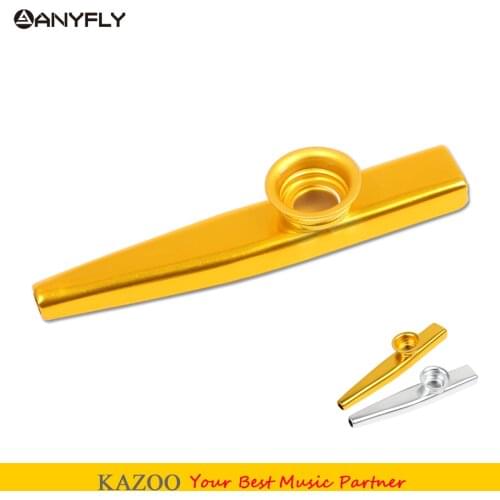 Metal Kazoo Instrument Ukulele Guitar Partner Sinye Kazoo Metal Harmonica Easy To Learn