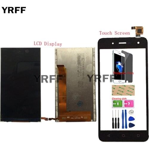 LCD Display Mobile Touch Screen For BQ BQ-5057 Strike 2 BQs 5057 Touch Screen Digitizer Sensor LCD Display Tools Protector Film