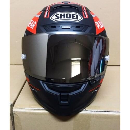 2020 new SHOEI motorcycle helmet red ant anti-fog helmet racing motorcycle running helmet men and women