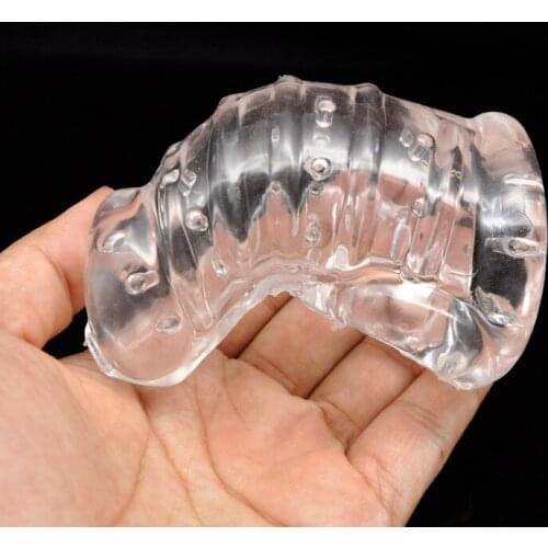 TPR Soft Flex Material Detain Penis Cover,Prevent penile erection,Penis Ring,Chastity Belt,Cock Cage,Medical Themed Sex Toy,A345