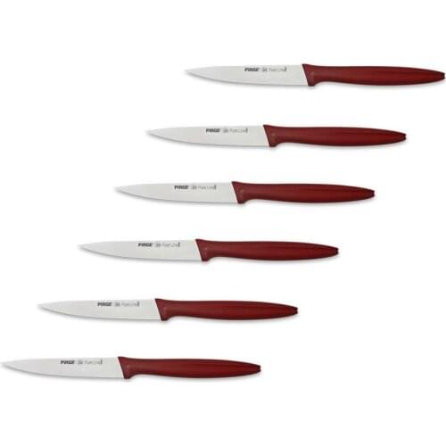 Pirge, Pure Line Fruit Knife Set 6 Pieces-Professional Household Knives, Kitchen Knives and Chef Knives - 35102