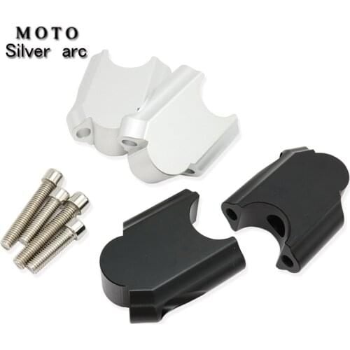 Motorcycle Handlebar Riser Up Backs Moves Bracket Kit Handle Bar Riser For BMW F800GS 2008-2018 F800R 2015-2017 F800GT Adventure