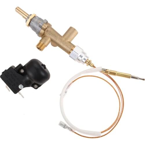 Propane Lpg Gas Fire Pit Control Safety Valve Flame Failure Device Gas Heater Control Valve With Thermocouple And Knob
