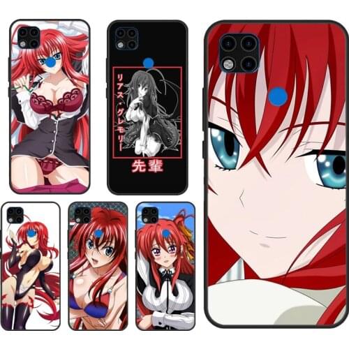 High School DxD Rias Gremory Case For Xiaomi Redmi Note 10 Pro Case For Redmi Note 9 Pro 7 8 8T 9S 9A 9C 9T Back Cover