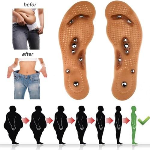 Magnetic Massage Insole Foot Massage Physiotherapy Therapy Acupressure Insole Slimming Insoles For Foot Acupressure Shoe Pads