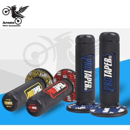 4 colors available motorcycle handlebar soft rubber motocross dirt pit bike grips motorbike handle bar unviersal ATV Off-road