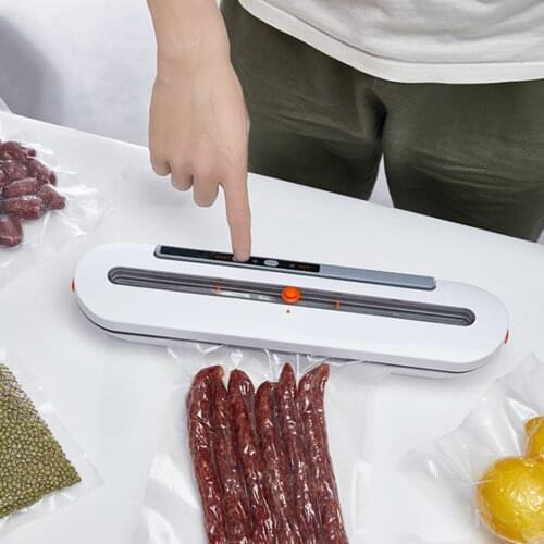 Home Use Electric Vacuum Sealer Food Packaging Preservation Sealing Machine EU Plug With 10pcs Food Saver Bags