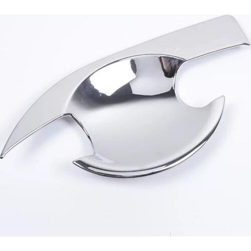For Nissan Patrol Y62 2016-2017 4PCS Car Door Handle Bowl Protector Cover Trim Molding ABS Chrome Car Styling Auto Accessories