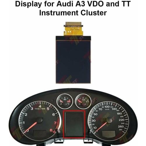 LCD Display for Audi A3 TT VDO instrument cluster A2C00045566