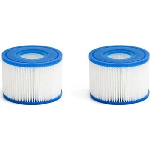 2Pcs Swimming Pool Spa Filter for Pool Filter Type S1 Swimming Filter Cartridge Hot Tub for Intex S1 PureSpa Filter Pump