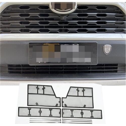 UBLUEE Accesssories For Toyota RAV4 RAV-4 XA50 2019 2020 Steel Grille Insect Screening Mesh Front Grille Net Cover