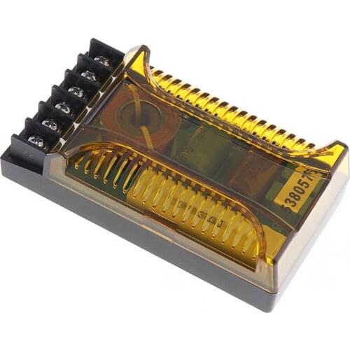 2001 120W 12V Speaker Frequency Divider 2 Way Car Audio Speakers Two Crossover Divider Crossover Filter for Cars