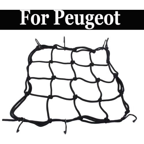 Bungee Cord Cargo Luggage Mesh Net Motorcycle Bike Helmet For Peugeot Citystar 200i Django 150i Qp150t-D Qp150t-G Qp200t