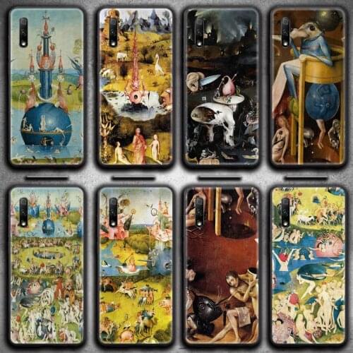 Garden Of Earthly Delights Phone Case for Huawei Honor 30 20 10 9 8 8x 8c v30 Lite view 7A pro