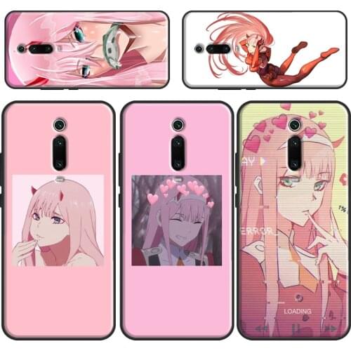 Anime Zero Two Phone Case For Xiaomi Mi 11 Ultra 9 10 Lite A3 9T 10T Pro Cover For POCO X3 F3 F2 M3 Pro