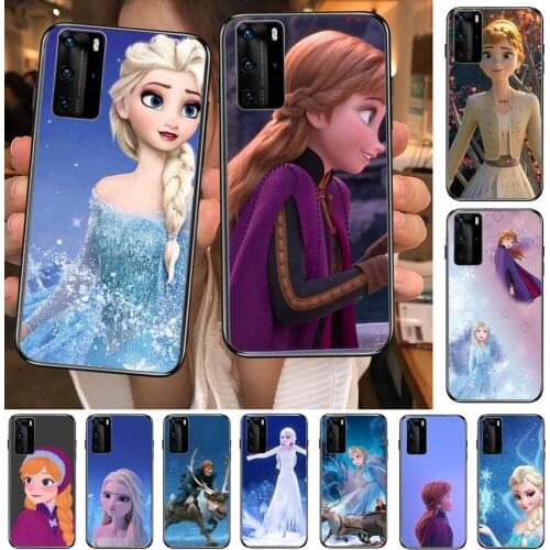 Frozen possible Phone Case For Huawei P40 p30 P20 10 9 8 Lite E Pro Plus Black Etui Coque Painting Hoesjes comic fas