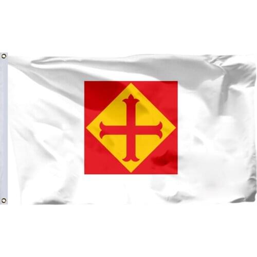 Spain CEDA Flag 90x150cm 3x5ft 100D Polyester Double Stitched High Quality Free Shipping 60x90cm 21x14cm Banner