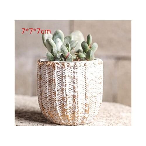 Geometry mold Silicone mold flower pots molds vase molds vases mould 3d moulds pot Cement mould concrete silica gel moulds