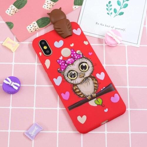 Huawei Y6 2019 Phone Case Cartoon Panda Cat dog Cactus Candy Silicone Case Cover on for Funda Huawei Y6 2019 Case etui