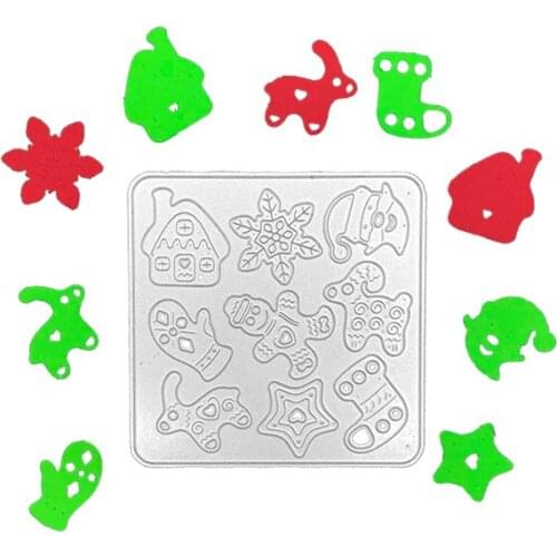 Julyarts Snowflak House Tools Metal Cutting Dies Embossing For DIY Scrapbooking Paper Card Making Craft Engraving Data