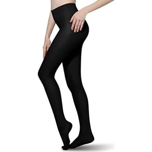 Compression Pantyhose 30-40 mmHg Opaque Support Pantyhose for Women Closed Toe Nursing Graduated Compression Tights Help Relieve