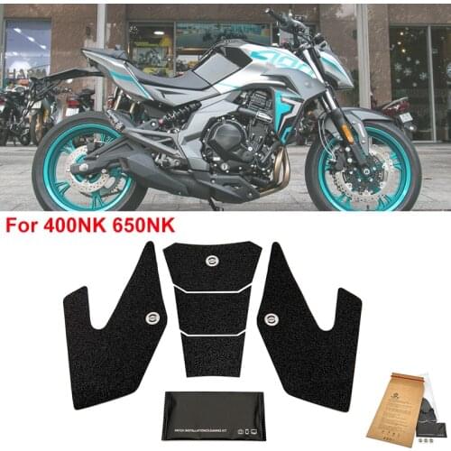 For CFMOTO 400NK 650NK 400 650 NK Non-slip Fuel Tank Pads Knee Grip Protector PVC Traction Decals Motorcycle Accessories